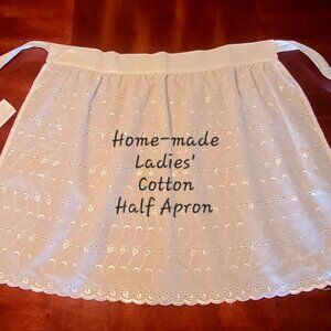 Home-made Ladies' Cotton Apron